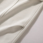 Curved Blade Retro Wide-Leg Casual Straight-Leg Pants