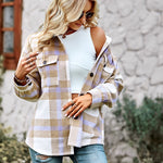 Zeagoo Long Sleeve Plaid Top Jacket for Women Casual Work Office Loose Fit 2026 | Under $40