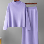 Zeagoo Women's Casual Loose Fashion Long Skirt Two-piece Set