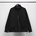 Irregular Neckline Casual Jacket