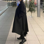 Korean Style Loose Retro Wool Coat
