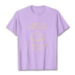 Buddha Stones HURRY UP INNER PEACE Tee T-shirt