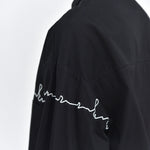 Women's Line Embroidered Collared Shirt