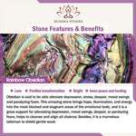 Buddha Stones "All the Best for Love and Harmony" Stone Quartz Bracelet Includes Gift Message Card