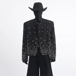 Diamond-studded Pearl Jacket