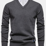 Long Sleeve V-Neck Sweater