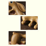 Small Leaf Red Sandalwood Green Sandalwood Lovely Bunny Relaxation Massage Comb