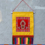 Buddha Stones Vajra Auspicious Symbols Spiritual Power Wall Art