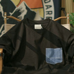 300g Heavyweight Denim Pocket Loose T-Shirt