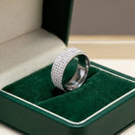 Pavelli Crystal Band Ring