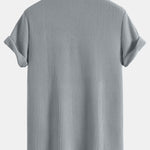 3 Pieces Short Sleeved Waffle Polo
