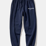 Milano Print Drawstring Hoodie & Milano Print Jogger Pants