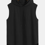 Sleeveless Hooded T-Shirt