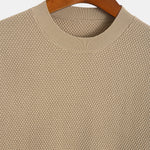 Pineapple Texture Knit T-Shirt
