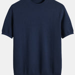 Pineapple Texture Knit T-Shirt