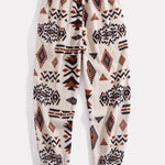 Aztec Print Teddy Hoodie & Jogging Pants
