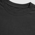 Men's solid color cotton basic round neck short-sleeved T-shirt
