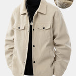 Teddy Lined Pocket Corduroy Jacket