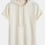 Striped Jacquard Hooded T-Shirt & Shorts