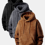 3 Pieces Basic Teddy Hoodies