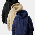 3 Pieces Basic Teddy Hoodies