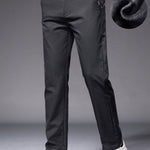 Warm Fleece-Lined Straight Leg Chino Pants
