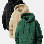 3 Pieces Basic Teddy Hoodies