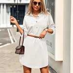 Zeagoo Women's Cotton Shirt Dress
