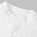 Men's Plain Basic Long Sleeve Shirt