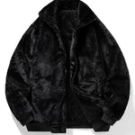 Faux Fur Zipper Jacket