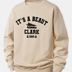It's a Beaut Clark Christmas Tree Car Print Relax Fit Sweatshirt
