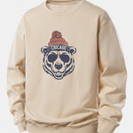 Chicago Bear Print Relax Fit Sweatshirt