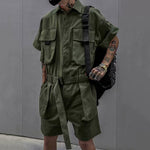 Retro Straight Jumpsuit