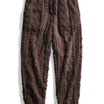 Geometric Jacquard Teddy Hoodie & Geometric Jacquard Pants