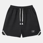3 Pieces Waffle Basketball Sweat Shorts