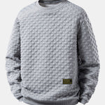 Checkerboard Jacquard Sweatshirt