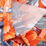 Tropical Flowers Print Button Up Shirt