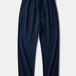 Relax Fit Waffle 2 In 1 Notched Collar T-Shirt & Drawstring Knitted Waffle Pants