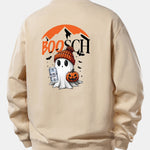BOOSCH Beer Ghost Print Relax Fit Sweatshirt