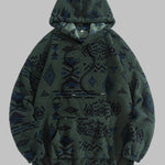 Men's Aztec Fleece Hoodie