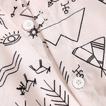 Men's Street Style Printed Casual Short Sleeve Shirt