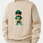 Cool Bear Print Relax Fit Sweatshirt