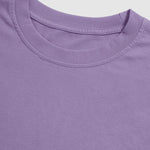Men's solid color cotton basic round neck short-sleeved T-shirt
