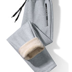 3 Pieces Warm Fleece-Lined Straight Leg Pants
