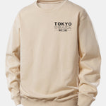 Tokyo Osaka Print Relax Fit Sweatshirt
