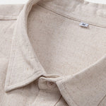 Linen Rayon Blend Pocket Utility Shirt