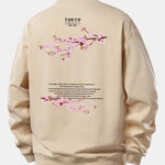 Tokyo Osaka Print Relax Fit Sweatshirt