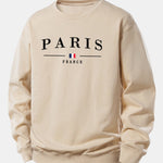 Paris Print Relax Fit Sweatshirt