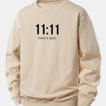 11:11 Print Relax Fit Sweatshirt