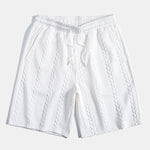 Twist Jacquard Arc Hem T-Shirt & Twist Jacquard Shorts